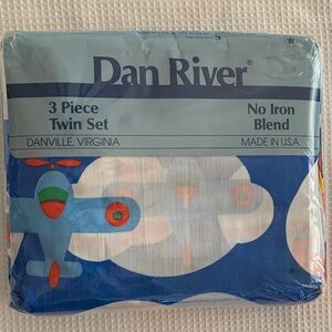 VINTAGE Dan River 3 Piece Twin Set-new